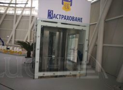 стъклени прегради